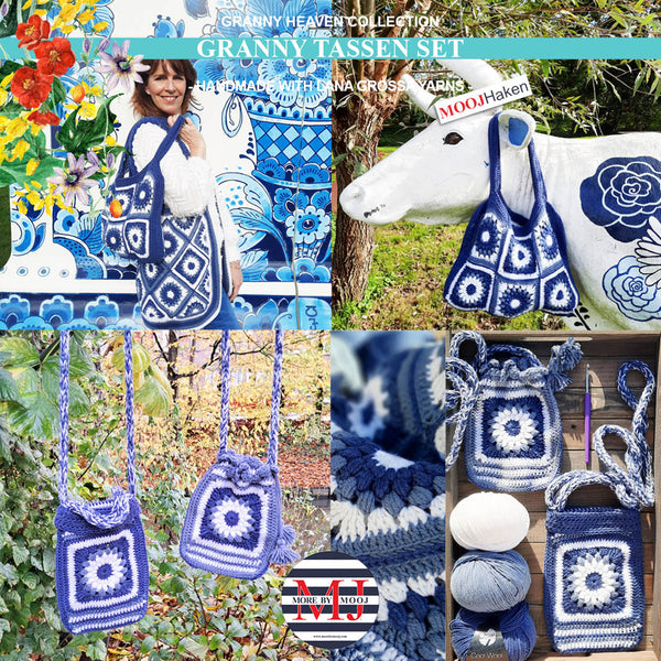 Haakpakket Granny Tassen Set