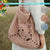 Haakpakket tas met The Tube garen model 27 van Lana Grossa Home 75