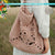 Haakpakket tas met The Tube garen model 27 van Lana Grossa Home 75