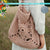 Haakpakket tas met The Tube garen model 27 van Lana Grossa Home 75