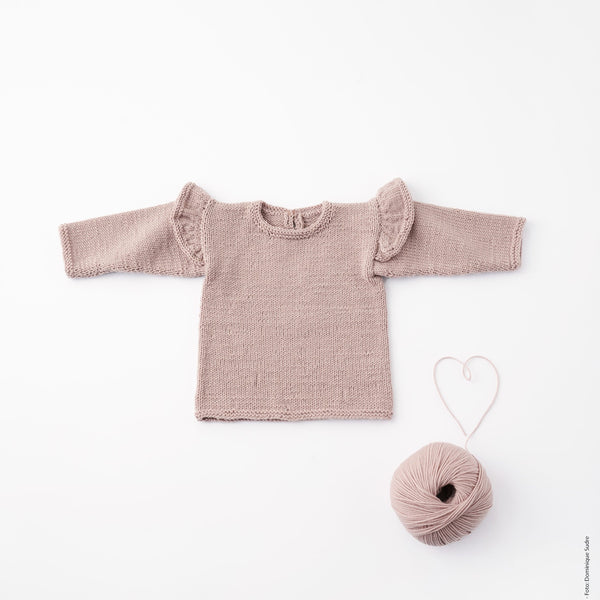 breipakket babytruitje met cool wool