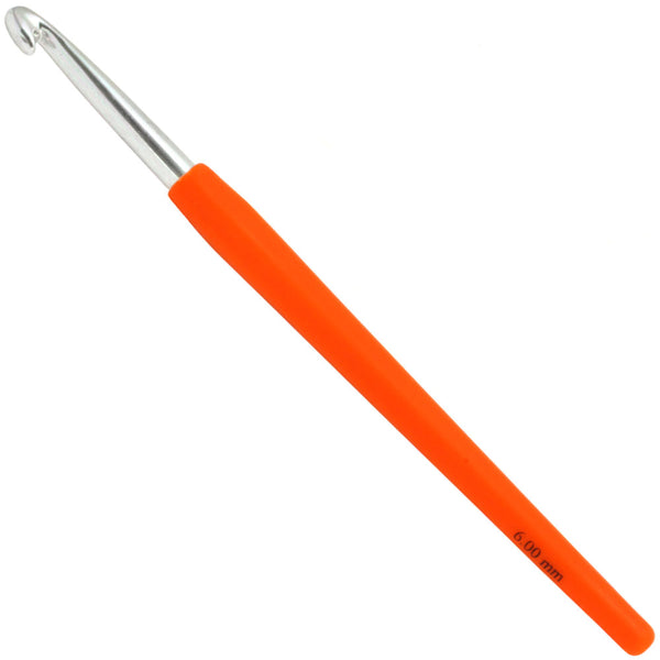 Lana Grossa Design Color met softgrip haaknaald 6 mm.