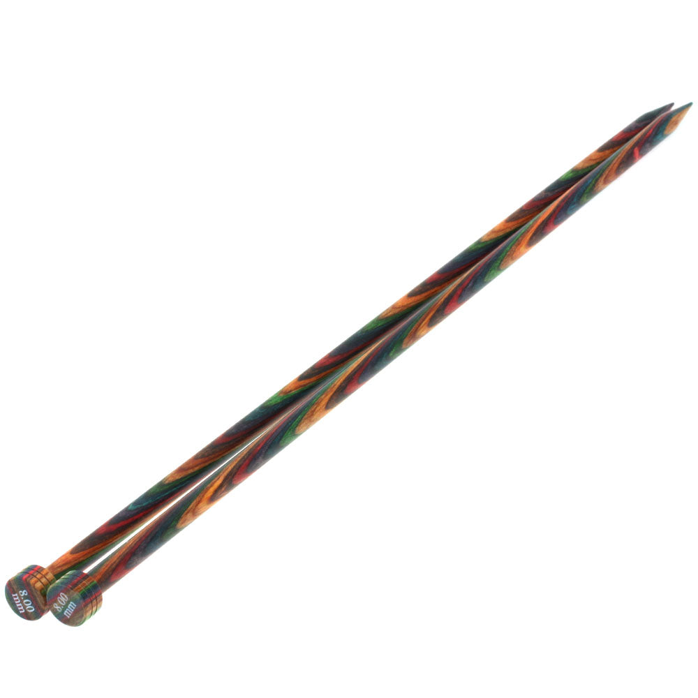 Lana Grossa Design houten breinaalden 8 mm-35 cm.