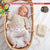 Breipakket babyvestje met Linarte-garen model 14 van Infanti 17