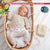 Breipakket babyvestje met Linarte-garen model 14 van Infanti 17