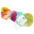Silkhairstring handdye van Lana Grossa kleur 609 Flower